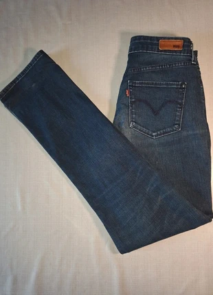 Jean Levi's Demi Curve Classic Rise Straight Taille W27, marca: Levi's, estado: Bom, tamanho: XS / 34 / 6, €11.00, €12.25 inclui Proteção do Comprador Pro