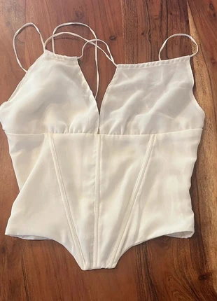 House of CB Corset "Orla" Bustier Bra avec Armature Unique Femme Blanc S, marca: House of CB, estado: Muy bueno, tamaño: S / 36 / 8, 34,50 €, 36,93 € Protección al comprador Pro incluida