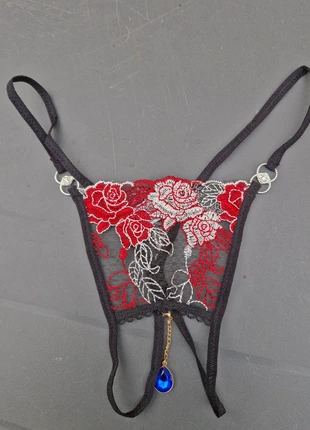 String ouvert avec bijou, merk: String, staat: Nieuw met prijskaartje, maat: M / 38 / 10, € 5,00, € 5,95 inclusief Kopersbescherming