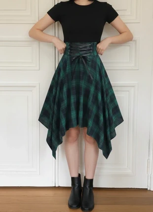 jupe asymétrique a carreaux ecossaise 281 taille s femme, brand: Viniusia, condition: Very good, size: S / 36 / 8, €39.00, €41.65 includes Buyer Protection