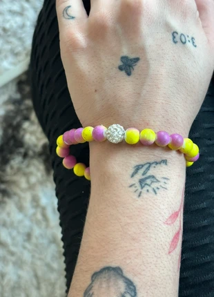 Bracelet rose et jaune, brand: Boutique indépendante, condition: Good, €5.00, €5.95 includes Buyer Protection