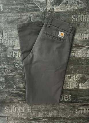 🐺 Pantalon Carhartt Gris / W28 L32 🐺, marque: Carhartt, état: Très bon état, taille: W28 | FR 38, 29,90 €, 32,10 € Protection acheteurs (Pro) incluse