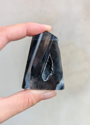 Agate onyx géode pierre minéraux lithothérapie minéralogie, état: Très bon état, 8,00 €, 9,10 € Protection acheteurs incluse