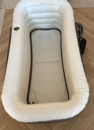 Tubble Royale - luxe opblaasbad voor volwassenen (Ambient Taupe), merk: tubble amsterdam, staat: Heel goed, € 225,00, € 236,95 inclusief Kopersbescherming
