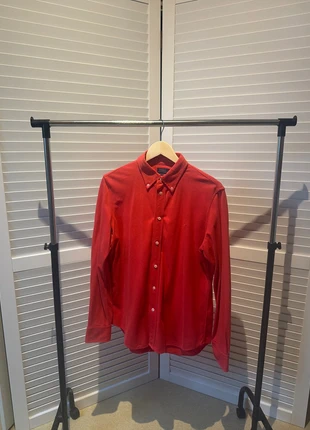 Knit oxford shirt, merk: Polo Ralph Lauren, staat: Heel goed, maat: XL / 42 / 14, € 30,00, € 32,20 inclusief Kopersbescherming