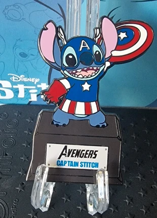 Stitch capitán américa pin, marca: Stitch, estado: Muy bueno, 8,00 €, 9,10 € Protección al comprador incluida
