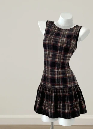 Robe courte sans manches coupe droite à carreaux écossais - style preppy casual, marque: Les Jolies Étoffes, état: Très bon état, taille: S / 36 / 8, 38,00 €, 40,60 € Protection acheteurs incluse