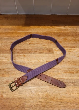 mulberry company purple canvas and leather trim belt, brand: Mulberry, condition: Very good, size: 40 inches, £22.00, £23.80 includes Buyer Protection