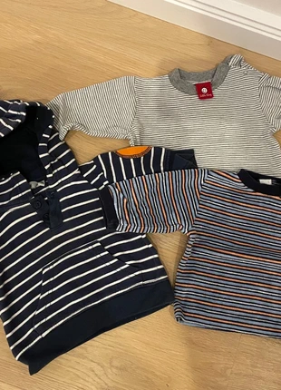 3er Set Winterpullover Gr. 56, marque: diverse, état: Bon état, taille: 1-3 mois / 56 cm, 2,50 €, 3,33 € Protection acheteurs incluse