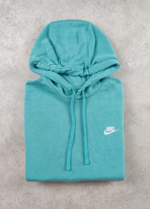 Pull / Sweat à capuche Nike fleece logo brodé | Taille M | Bleu, marque: Nike, état: Très bon état, taille: M, 25,00 €, 26,95 € Protection acheteurs incluse