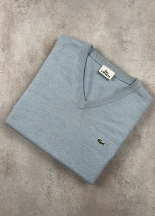 Pull Lacoste V-Neck Bleu Clair Col V Logo Brodé - Taille M, marke: Lacoste Sport, zustand: Sehr gut, größe: M, 35,00 €, 37,45 € inklusive Vinted-Käuferschutz