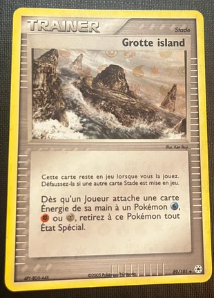 Grotte island 89/101, marque: Pokémon, état: Très bon état, 4,00 €, 4,90 € Protection acheteurs incluse