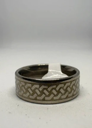 💍 Bague acier argenté motif entrelacé – inspiration celtique, zustand: Neu, größe: 62.2 mm / 19.8 mm Ø, 5,10 €, 6,06 € beinhaltet Vinted-Käuferschutz Pro