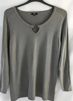Pull gris Jacqueline Riu, taille 3, comme neuf, merk: Jacqueline Riu, staat: Heel goed, maat: XL / 42 / 14, € 17,00, € 18,55 inclusief Kopersbescherming Pro