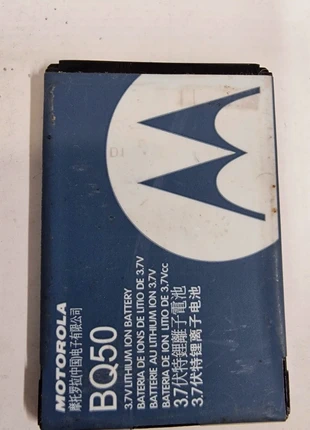Bateria original Motorola BQ50 3.7V (testada a 3.80V), marca: Motorola, estado: Muito bom, €26.00, €28.00 inclui Proteção do Comprador
