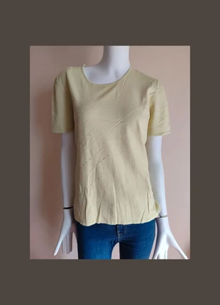 Jersey fino amarillo verdoso, marque: Local, état: Très bon état, taille: M / 38 / 10, 12,00 €, 13,30 € Protection acheteurs incluse