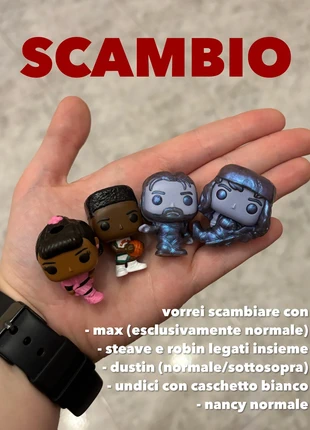 Kinder joy stranger things, brand: Stranger Things, condizioni: Ottime, taglia: Taglia unica, €1.00, €1.75 include la Protezione acquisti