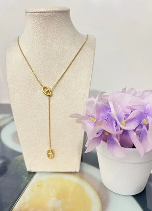 Collier doré chaîne coulissante, merk: Tendance, staat: Heel goed, € 15,50, € 16,98 inclusief Kopersbescherming Pro