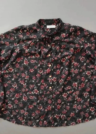 Chemise manches longues Ba&sh de taille S noir avec motif floral, marca: Ba&sh, estado: Muy bueno, tamaño: S / 36 / 8, 22,00 €, 23,80 € Protección al comprador incluida