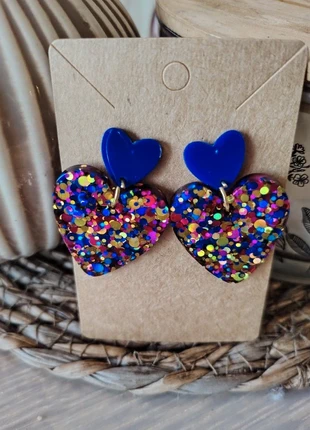 Boucles d'oreilles coeur, zustand: Sehr gut, 5,00 €, 5,95 € beinhaltet Vinted-Käuferschutz Pro