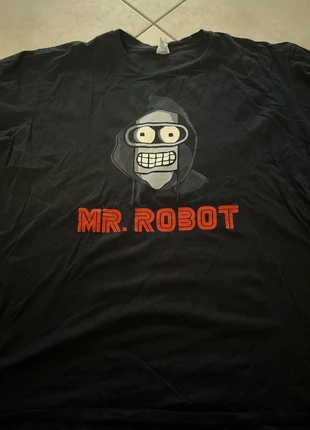 T shirt mr robot, merk: Gildan, staat: Heel goed, maat: XXL, € 2,50, € 3,33 inclusief Kopersbescherming