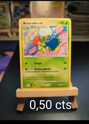 Roserade 81/147 vainqueurs suprêmes, marca: Pokémon, estado: Bom, €1.00, €1.75 inclui Proteção do Comprador Pro