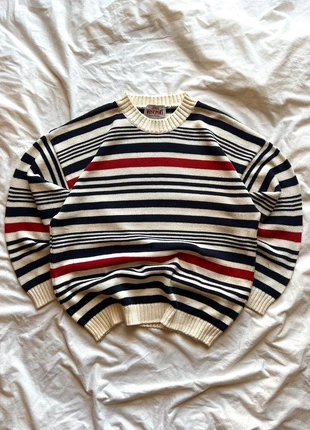 Vintage West Port Striped Crewneck Pullover / Vintage Style / Y2K / Size M, marque: Vintage Dressing, état: Très bon état, taille: M, 30,00 €, 32,20 € Protection acheteurs incluse