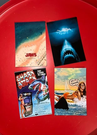 4 foto del film “Lo squalo” Jaws, brand: JAWS, condizioni: Nuovo senza cartellino, €8.00, €9.10 include la Protezione acquisti