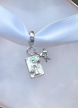 Justice Tarot Card Charm, brand: Tarot, condition: New without tags, £3.99, £4.89 includes Buyer Protection
