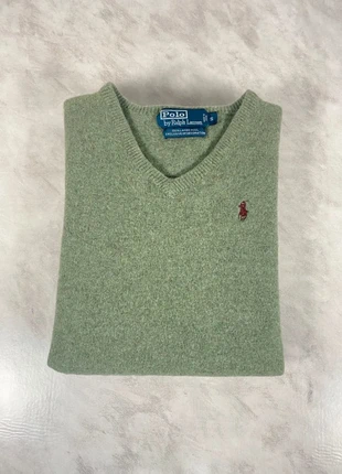 Polo by Ralph Lauren pull vert sauge col V – Taille enfant 8–10 ans Code 028N, brand: Ralph Lauren, condition: Very good, size: 8 years / 128 cm, €25.00, €26.95 includes Buyer Protection Pro