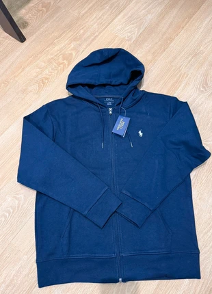 Sweat à capuche Polo Ralph Lauren bleu marine taille L neuf avec étiquette, brand: Ralph Lauren, condition: New with tags, size: L, €60.00, €63.70 includes Buyer Protection