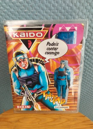 Figurine vintage Kaido Prof. Slanders 1990 neuve sous blister rare collection, marke: Collection, zustand: Sehr gut, größe: Einheitsgröße, 15,00 €, 16,45 € inklusive Vinted-Käuferschutz