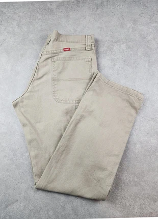 Jean Wrangler homme carpenter beige droit taille 40 FR workwear authentique 1121, marca: Wrangler, estado: Muito bom, tamanho: PT 40 | W31, €25.00, €26.95 inclui Proteção do Comprador