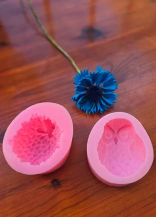 Moldes de silicona 3 D,oveja,buho, marque: Para, état: Très bon état, 8,00 €, 9,10 € Protection acheteurs incluse