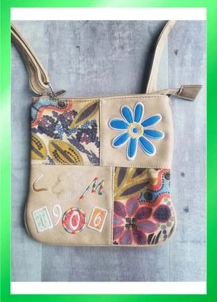 Sac à bandoulière motif fleur, brand: Vintage Dressing, condition: Good, €11.00, €12.25 includes Buyer Protection