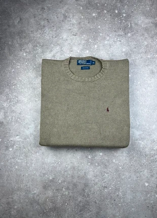 Pull À Col Rond Maille Polo Ralph Lauren Taille XL Homme Kaki Logo Brodé Rouge #LA266, marque: Ralph Lauren, état: Très bon état, taille: XL, 45,00 €, 47,95 € Protection acheteurs (Pro) incluse