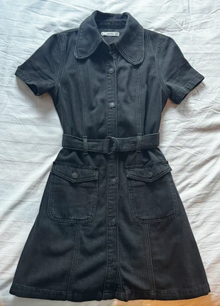 Black Denim Shirt Dress – Timeless, brand: Mango, condizioni: Ottime, taglia: S / IT 40 / EU 36, €10.00, €11.20 include la Protezione acquisti