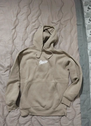 Felpa con cappuccio Pull & Bear taglia S | Hoodie beige unisex – Streetwear minimal 🔥, merk: Pull & Bear, staat: Heel goed, maat: S, € 15,00, € 16,45 inclusief Kopersbescherming