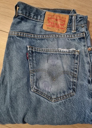Levi’s 550 relaxed fit jeans heren W36 L29 lichtblauw vintage, merk: Levi Strauss & Co., staat: Heel goed, maat: W36 | FR 46, € 24,00, € 25,90 inclusief Kopersbescherming