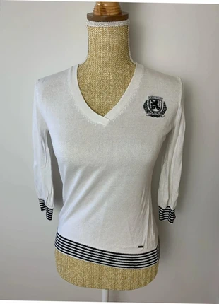 Pull fin manches 3/4 Tommy Hilfiger - taille S femme, brand: Tommy Hilfiger, condition: Very good, size: S / 36 / 8, €15.00, €16.45 includes Buyer Protection Pro