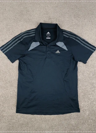 Polo de sport aéré à manche courte Climacool Adidas Homme - Taille XS - Noir/Gris, brand: adidas, condition: Very good, size: XS, €8.00, €9.10 includes Buyer Protection Pro