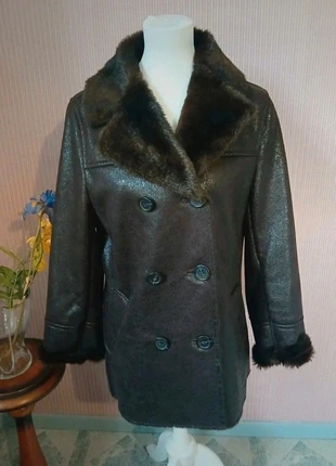 Vintage Antonelle manteau marron fausse fourrure, brand: Vintage Dressing, condition: Very good, size: L / 40 / 12, €25.00, €26.95 includes Buyer Protection Pro