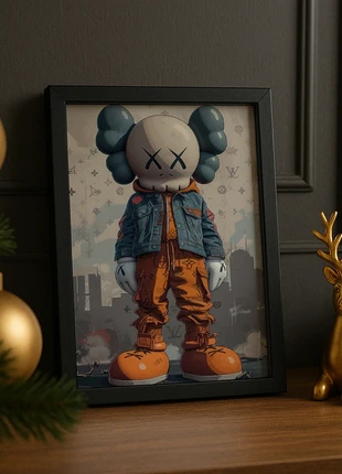 Cadre Premium kaws 11 13x18, marque: Kaws, état: Neuf avec étiquette, 12,90 €, 14,25 € Protection acheteurs (Pro) incluse