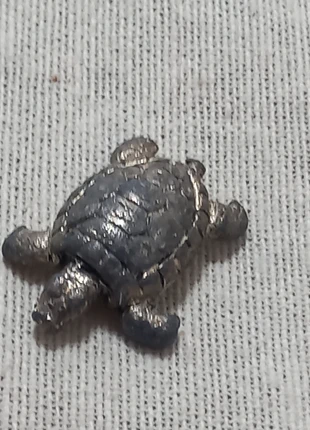 Mini tartaruga in peltro argentato vintage 2,7x2 cm, zustand: Sehr gut, 8,00 €, 9,10 € beinhaltet Vinted-Käuferschutz Pro