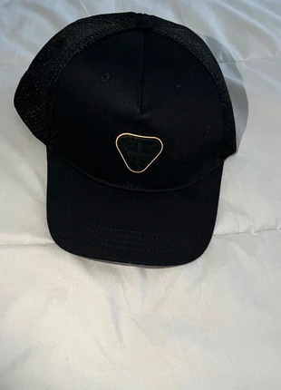 Casquette Gertrud Noir & Orange, marque: Gertrude + Gaston, état: Neuf sans étiquette, taille: Taille unique, 25,00 €, 26,95 € Protection acheteurs incluse