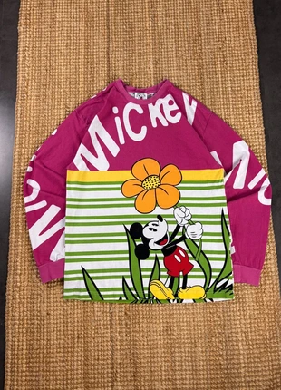 Tshirt Manches Longues Floqué Mickey Mouse Spring Flower Long Sleeve Shirt Taille M, brand: Disney, condition: Very good, size: M, €50.00, €53.20 includes Buyer Protection Pro