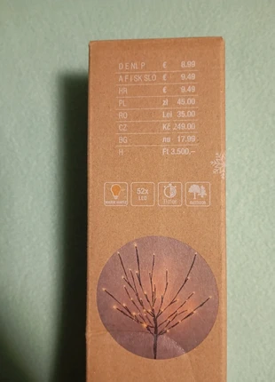 Weihnachtsdeko mit Timer, staat: Nieuw met prijskaartje, € 6,00, € 7,00 inclusief Kopersbescherming