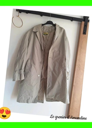 Imperméable gris clair mi-long vintage, brand: TERGAL, condition: Very good, size: XL, €11.75, €13.04 includes Buyer Protection Pro
