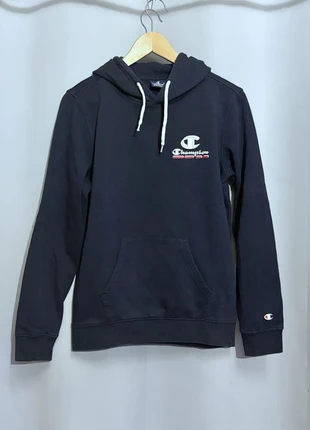 Champion Hoodie Marine XS - Neuf - Sweat à Capuche, merk: Champion, staat: Nieuw zonder prijskaartje, maat: XS, € 8,00, € 9,10 inclusief Kopersbescherming