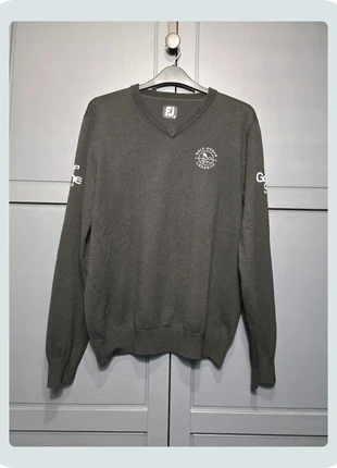 Pull FJ homme Golf one col V taille M noir, marke: FJ, zustand: Sehr gut, größe: M, 39,00 €, 41,65 € inklusive Vinted-Käuferschutz